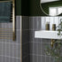 Bricks Dark Grey Gloss 300x100mm Tiles