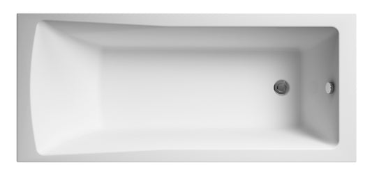 Nuie Eternalite Square Single Ended Bath 1800 x 800mm