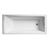 Nuie Linton Square Single Ended Bath 1500 x 700mm