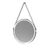 Salana 600mm Round Illuminated Mirror - Chrome