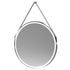 Salana 800mm Round Illuminated Mirror - Chrome