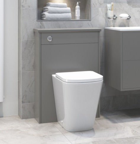Luca Rimless Back To Wall Comfort Height WC & Soft Close Seat