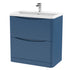 nuie 800mm floor standing 2 drawer vanity polymarble basinlun303, Nuie, Sink Vanity Unit, Basin Unit, 1