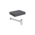 marbella 600mm wall hung grey marble basin unit set bottle trap, Alessio, Wall Hung Vanity Unit, 6