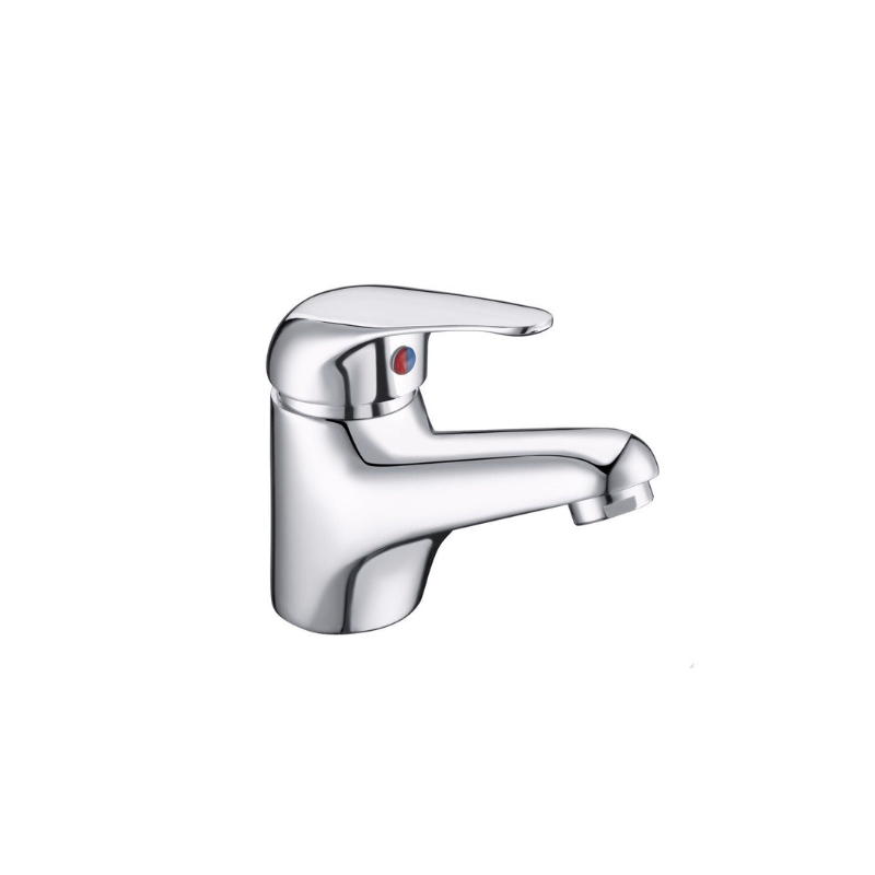 Marcell Chrome Mono Basin Mixer Tap & Waste