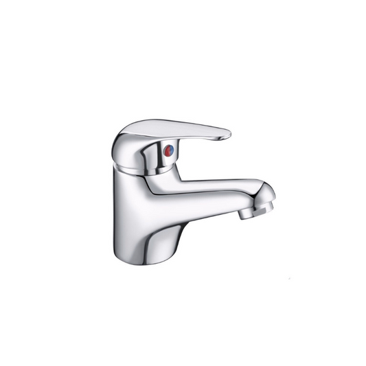 marcell chrome mono basin mixer tap waste, Alessio, Chrome Basin Taps, Taps, 1