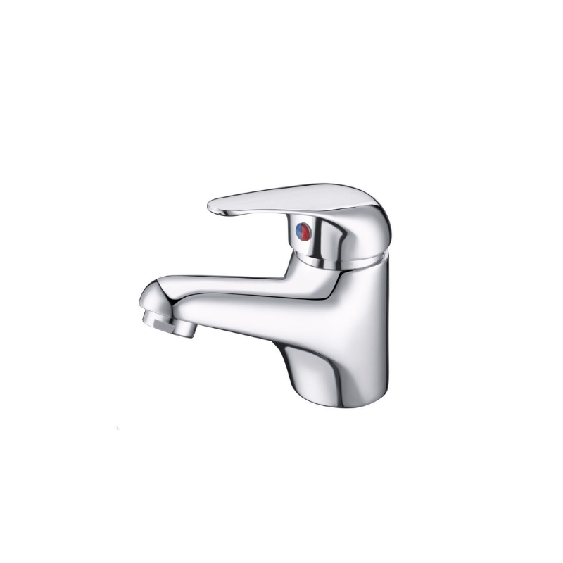 Marcell Chrome Mono Basin Mixer Tap & Waste