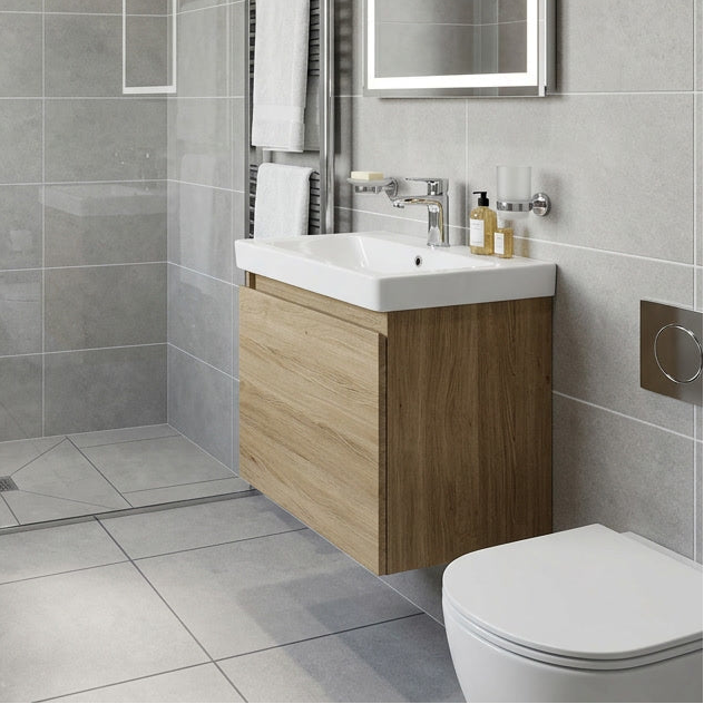 Melrose Himalaya Grey Floor 450x450mm Tiles