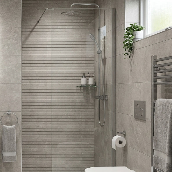 Melrose Himalaya Grey Decor 300x600mm Tiles