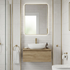 Melrose Himalaya White Decor 300x600mm Tiles
