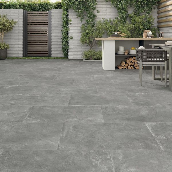 Merlot Grey Slate Effect 600x900x20mm Slabs