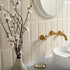 Metro Light Cream Gloss 100x200mm Tiles