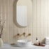 Metro Light Cream Gloss 100x200mm Tiles