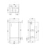 nuie 400mm floor standing vanity basinmin003, Nuie, Sink Vanity Unit, Basin Unit, 4
