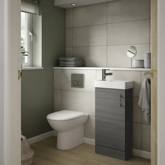 nuie 400mm floor standing vanity basinmin003, Nuie, Sink Vanity Unit, Basin Unit, 1