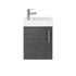 nuie 400mm wall hung vanity basinmin009, Nuie, Wall Hung Vanity Unit, 1