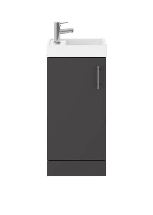 Nuie 400mm Floor Standing Vanity & Basin