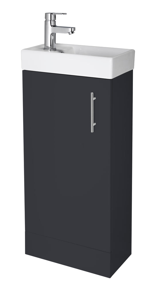 Nuie 400mm Floor Standing Vanity & Basin