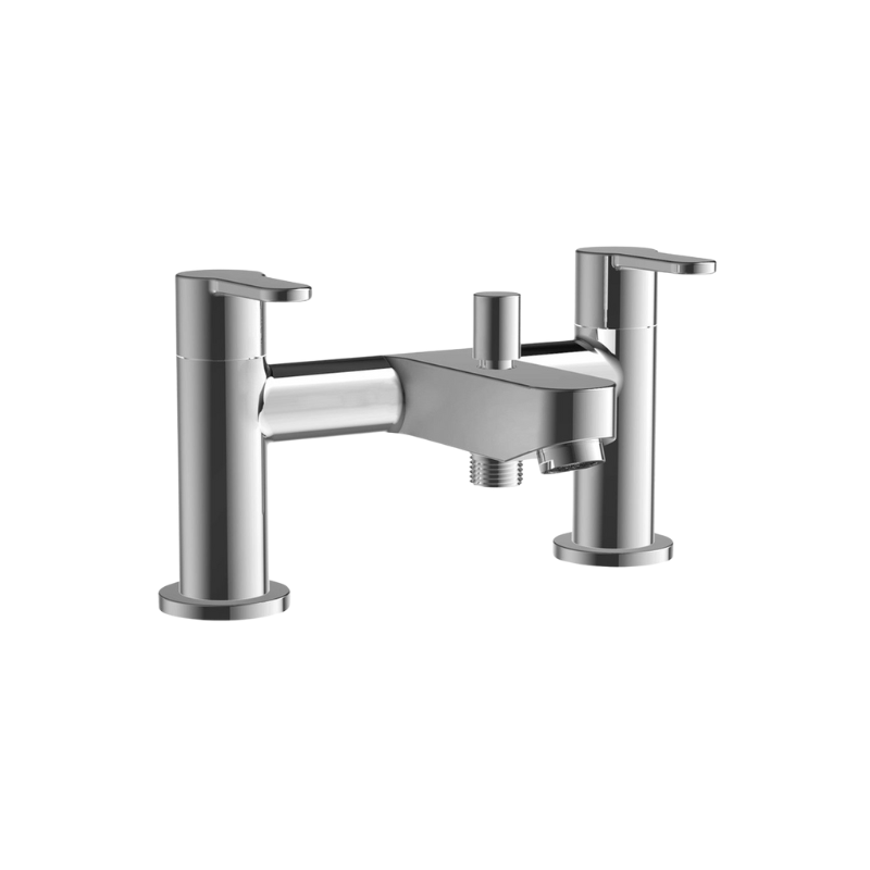 Mode Chrome Bath Mixer Tap with Shower Mixer Kit