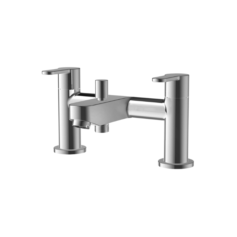 Mode Chrome Bath Mixer Tap with Shower Mixer Kit