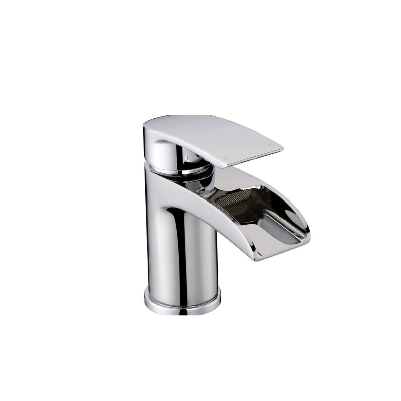 Nicci Chrome Basin Mixer Tap & Waste