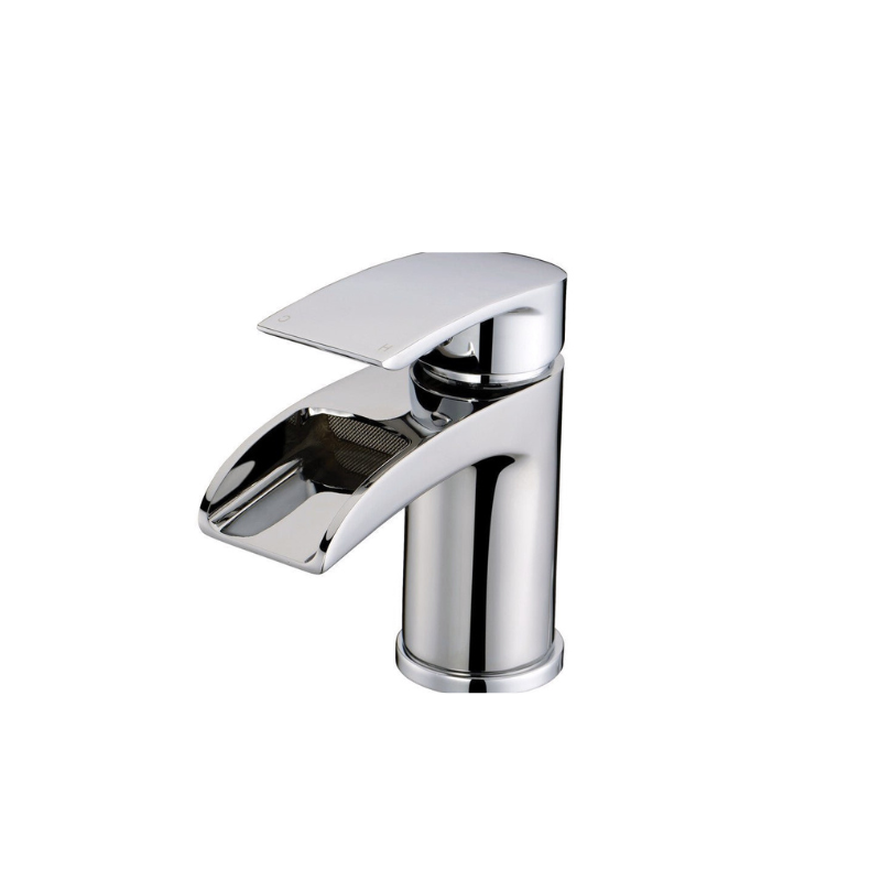 Nicci Chrome Basin Mixer Tap & Waste