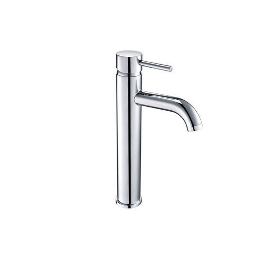montel chrome tall basin mixer tap, Alessio, Chrome Basin Taps, Tall Basin Taps, Taps, 1