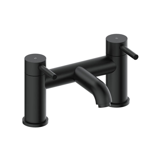 Black matt bath tap 