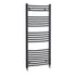Nuie Curved Heated Ladder Rail 1150x500mm Anthracite