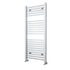 Nuie Square Heated Ladder Rail 1200x500mm Chrome