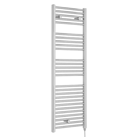 Nuie Electric Heated Towel Rail 1375x480mm Chrome
