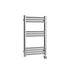 Nuie Round Straight Electric Towel Radiator 800x500mm Chrome
