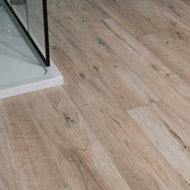 Mumble H Natural Oak Wood Effect Tile 195x1215mm