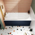 Nuie Otley Round Straight Bath  1675 x 700mm