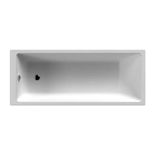 Nuie Linton Thin Edge Single Ended Bath 1700 x 750mm