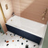 Nuie Linton Thin Edge Single Ended Bath 1700 x 750mm