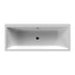 Nuie Asselby Thin Edge Double Ended Bath 1700 x 700mm