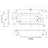 Nuie RH BTW Corner Bath