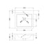 Nuie Square Counter Top Basin