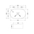 Nuie Oval Counter Top Basin