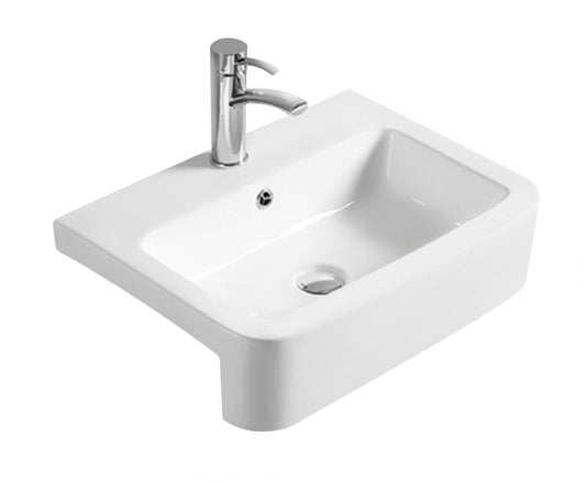 Nuie Semi-recessed basin