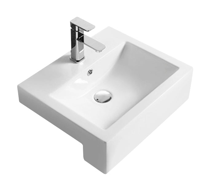 Nuie Semi-recessed basin