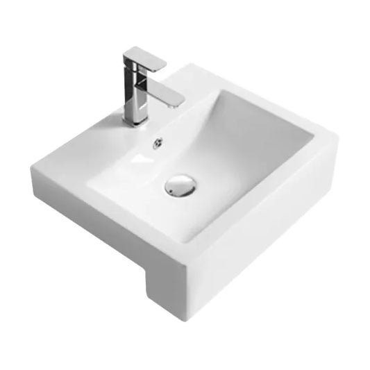 Nuie Semi-recessed basin