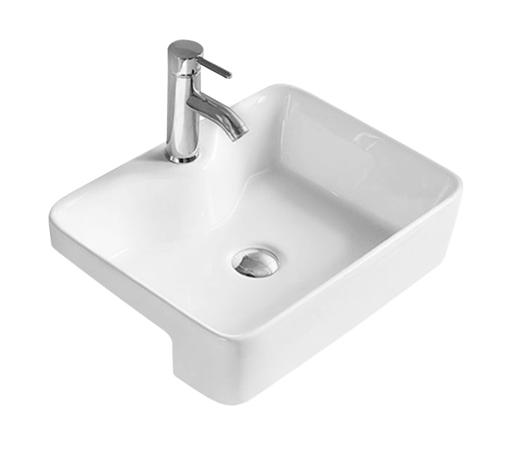 Nuie Semi-recessed basin