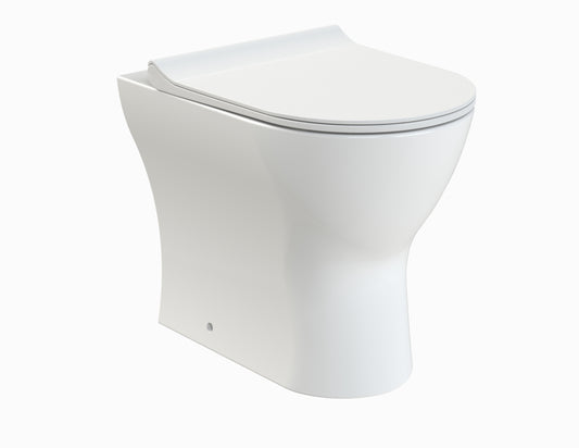 Nuie Back To Wall Pan & Soft Close Seat