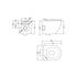 Freya Wall Hung Toilet & Soft Close Seat