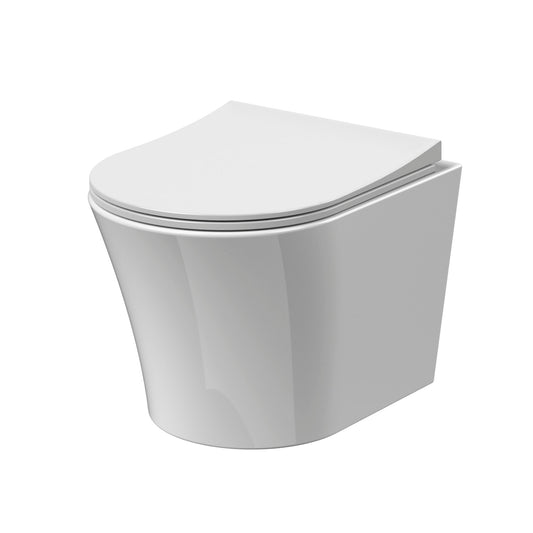 nuie wall hung pan soft close seatncg341, Nuie, Wall Hung Toilet, 1
