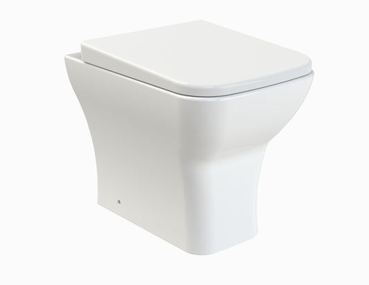 Nuie Back To Wall Pan & Soft Close Seat