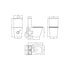 Ava Close Couple Toilet, Cistern & Seat