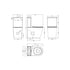 Freya Close Couple Toilet, Cistern & Seat